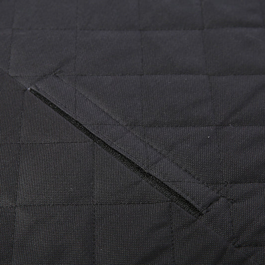 Dog Car Seat Cover Mesh Hammock with Zipper & Storage Pocket
