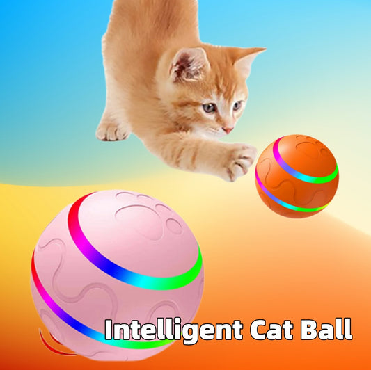 Automatic Rolling Cat Ball Smart Interactive Toy