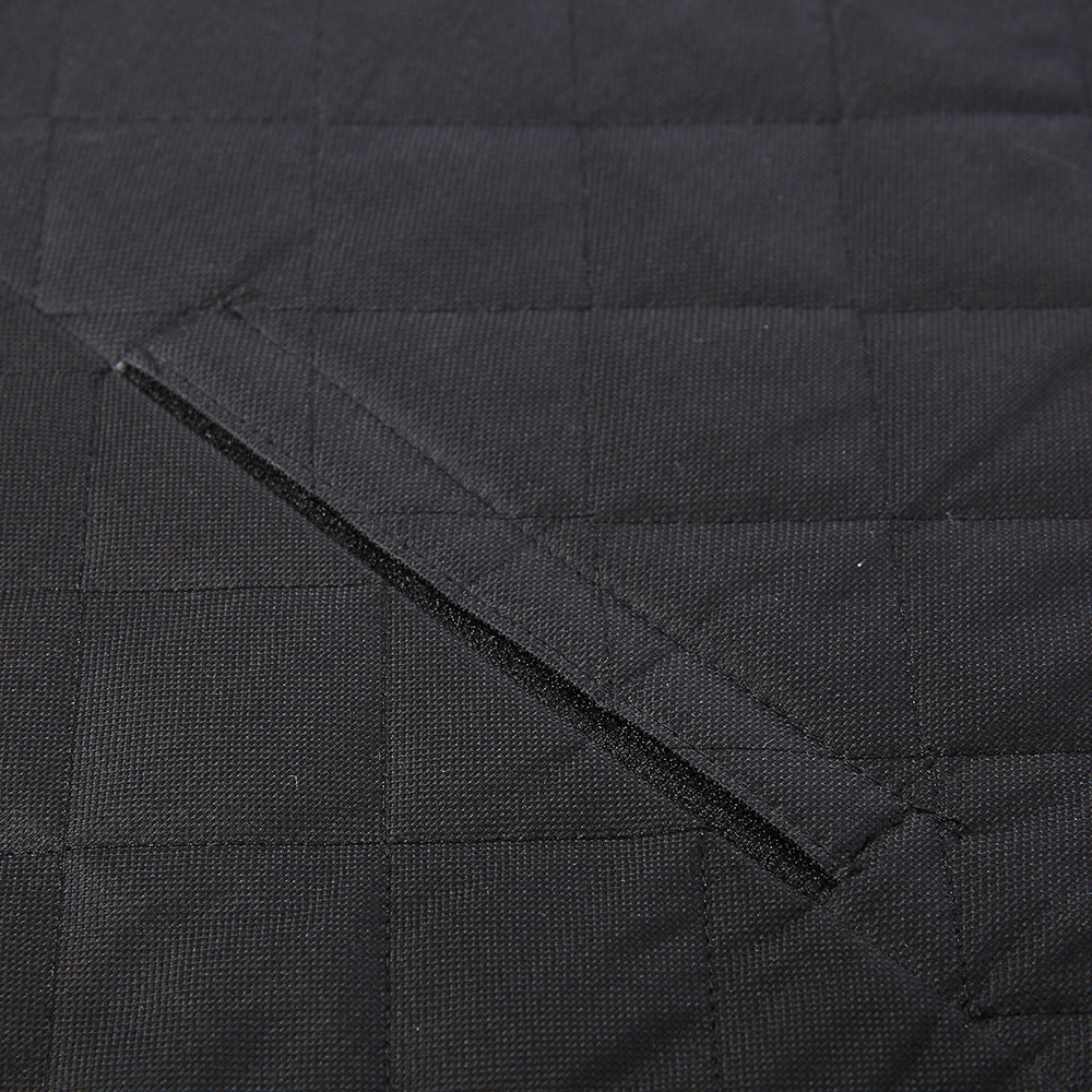 Dog Car Seat Cover Mesh Hammock with Zipper & Storage Pocket