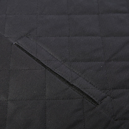 Dog Car Seat Cover Mesh Hammock with Zipper & Storage Pocket