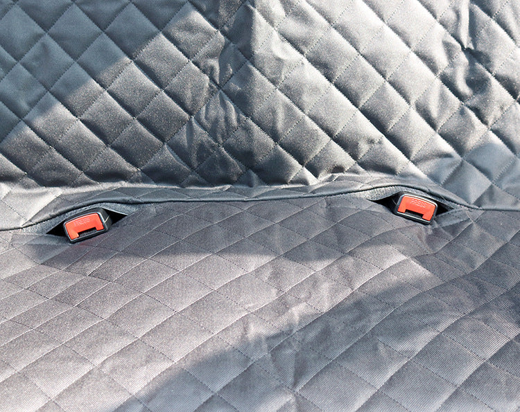 Dog Car Seat Cover Mesh Hammock with Zipper & Storage Pocket