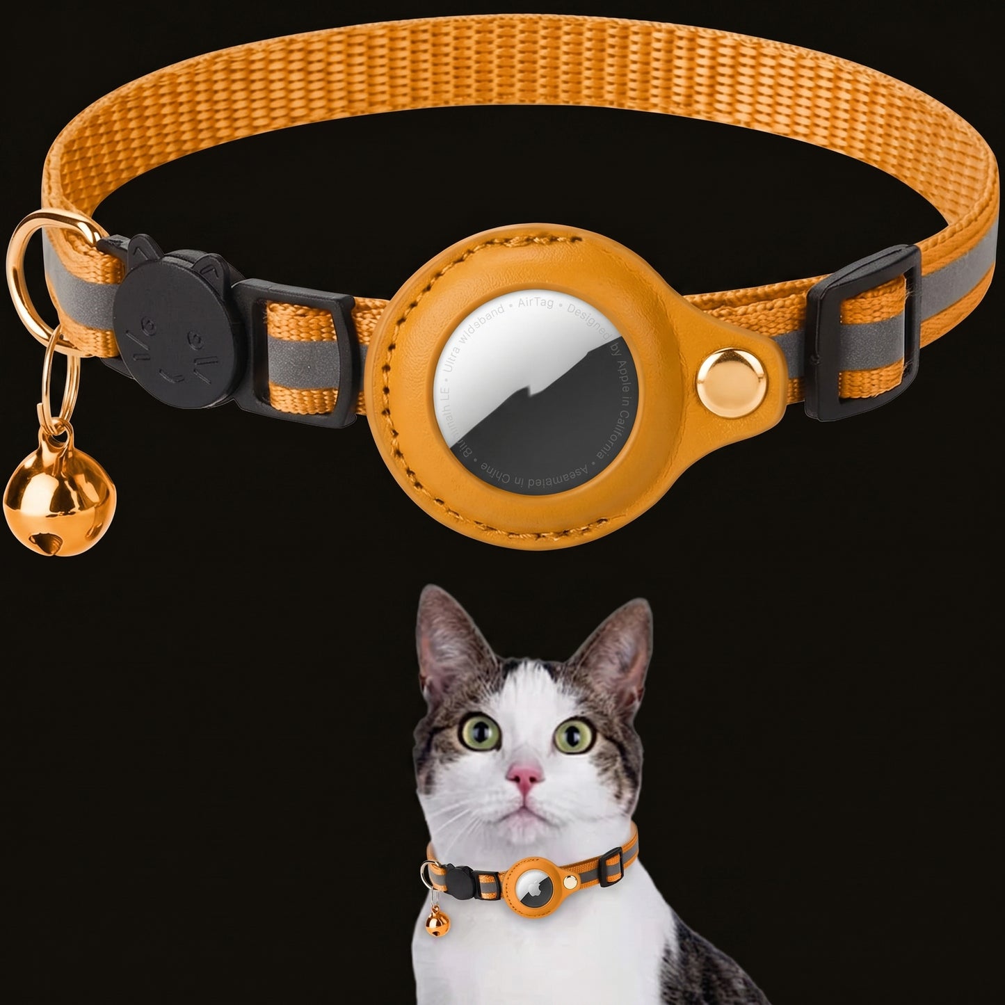 Waterproof AirTag Pet Collar
