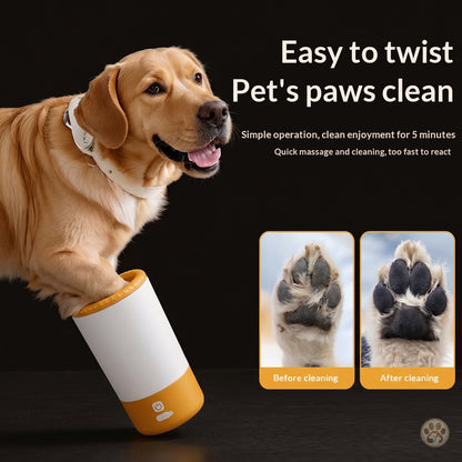 Clean Dog Paw Washer with Soft Silicone Bristles
